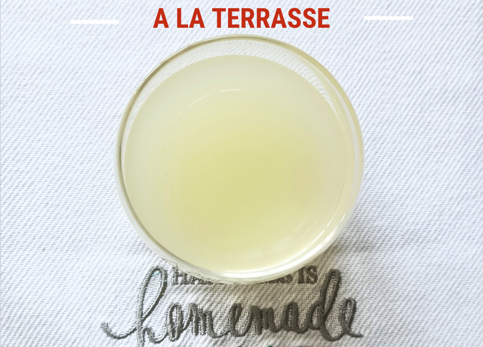Servi à LaTerrasse cette semaine : Le jus de Gingembre