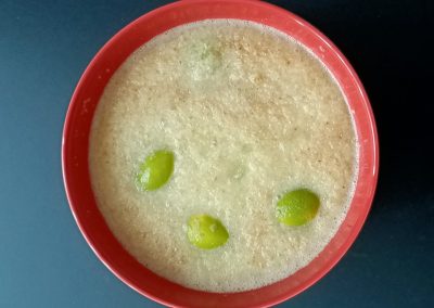 Gingembre mixer et citrons pressés